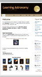 Mobile Screenshot of learningastronomy.com